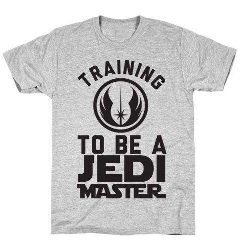 Training To Be A Jedi Master T-Shirt