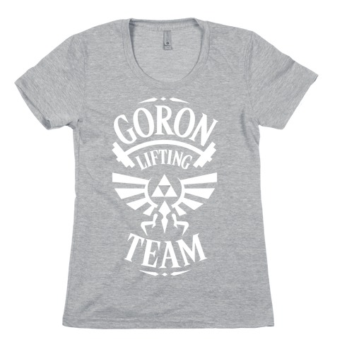 Goron Lifting Team Womens T-Shirt