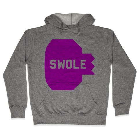 Pink Swole Mates (Swole) Hooded Sweatshirt