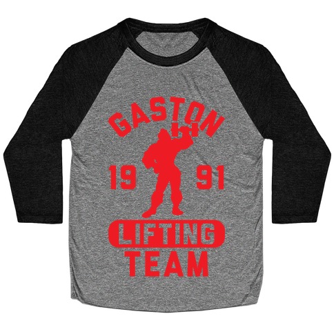 Gaston Lifting Team Baseball Tee