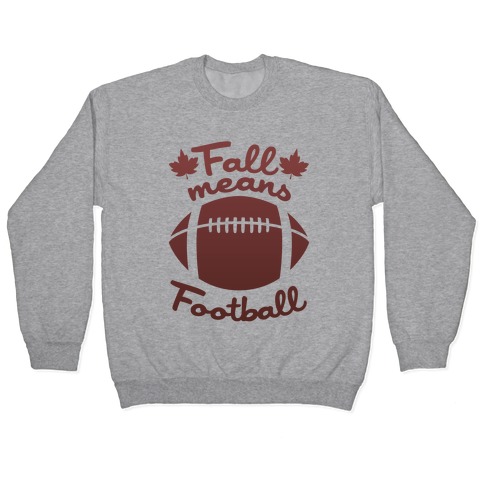 Fall Means Football Pullover
