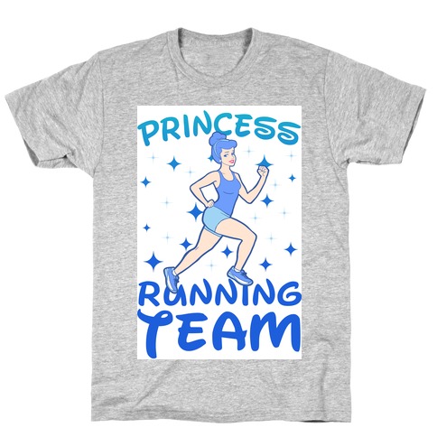 Princess Running Team (Blue) T-Shirt
