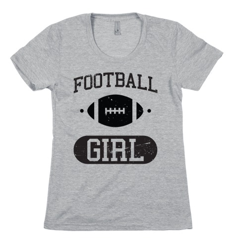 Football Girl Womens T-Shirt