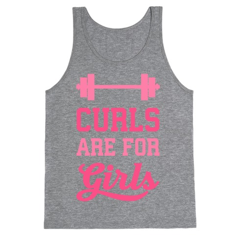 Curls Are For Girls Tank Top