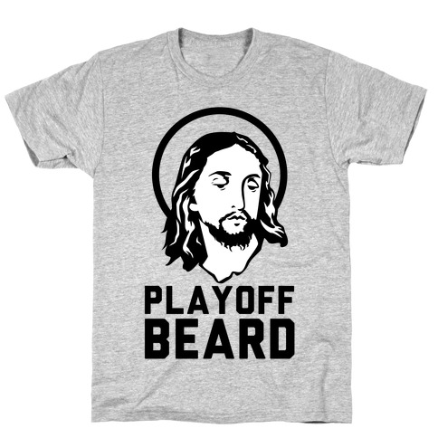 Jesus Playoff Beard T-Shirt