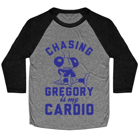 Chasing Gregory Is My Cardio Baseball Tee