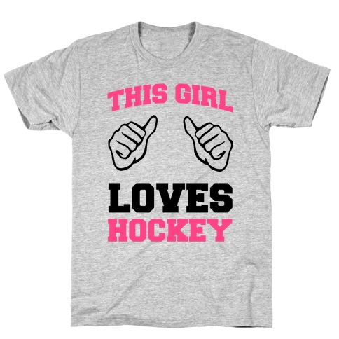 This Girl Loves Hockey T-Shirt