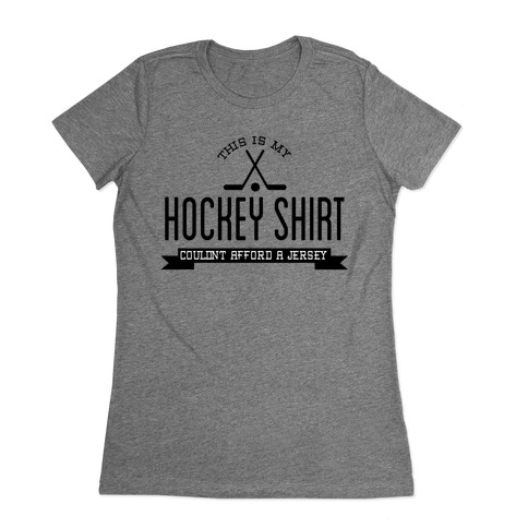 Hockey Shirt Womens T-Shirt
