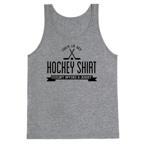 Hockey Shirt Tank Top