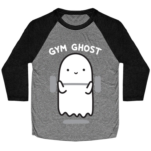 Gym Ghost Baseball Tee
