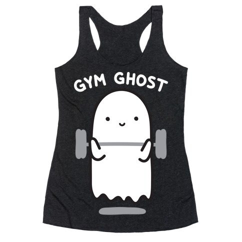 Gym Ghost Racerback Tank Top