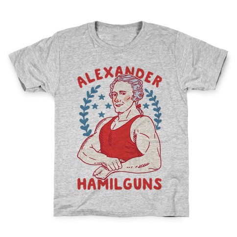 Alexander HamilGUNS Kids T-Shirt