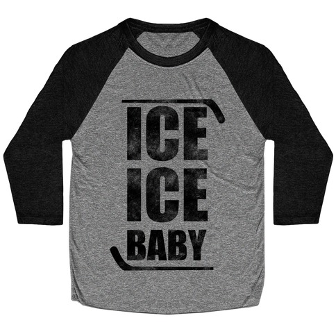 Ice Ice Baby Baseball Tee