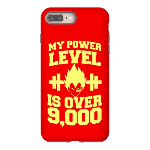 My Power Level Is Over 9,000 Phone Case