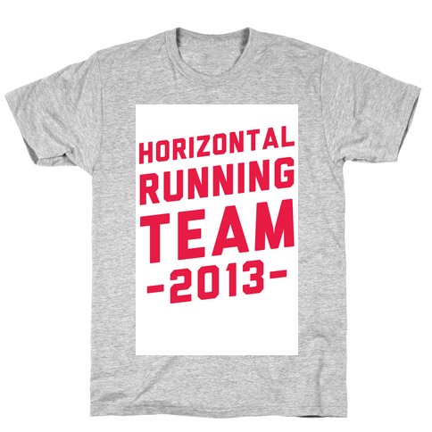 Horizontal Running Team T-Shirt