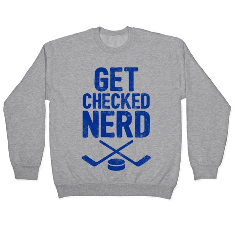 Get Checked Nerd Pullover