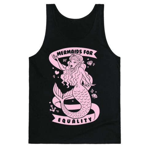 HUMAN - Mermaids For Equality - Clothing | Tank