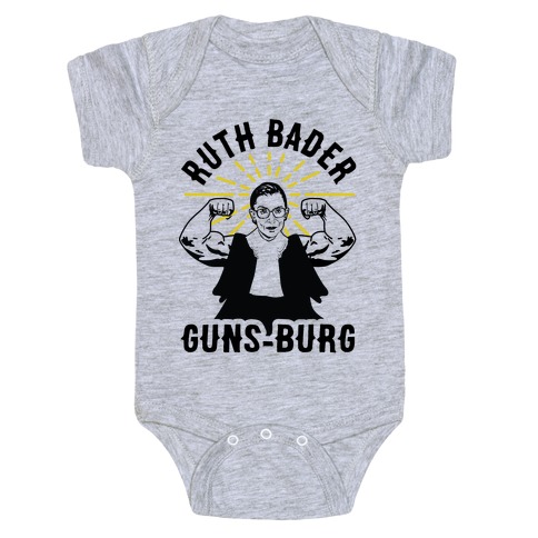 Ruth Bader Guns-Burg Baby One-Piece