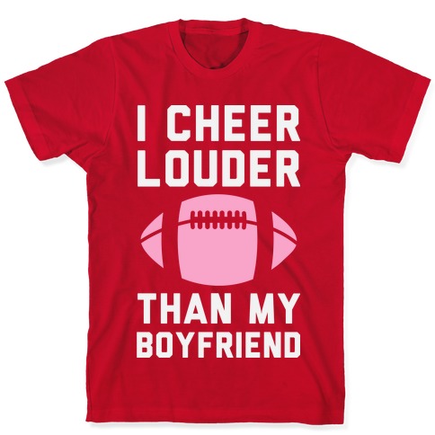 cheer boyfriend shirt