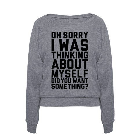 HUMAN - Thinking About Myself - Clothing | Pullover