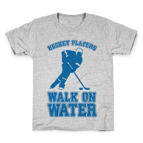 Hockey Players Walk On Water Kids T-Shirt