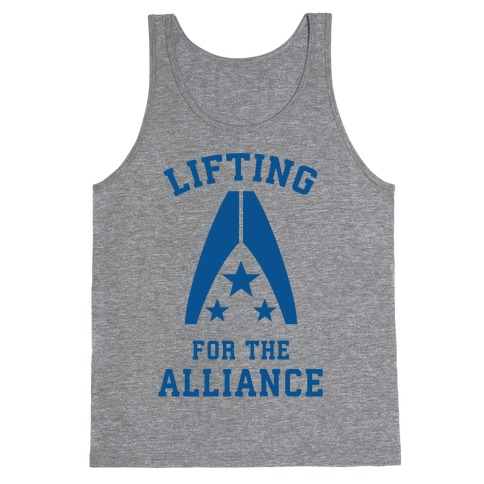 Lifting For The Alliance Tank Top