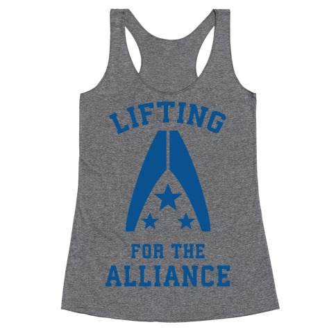 Lifting For The Alliance Racerback Tank Top