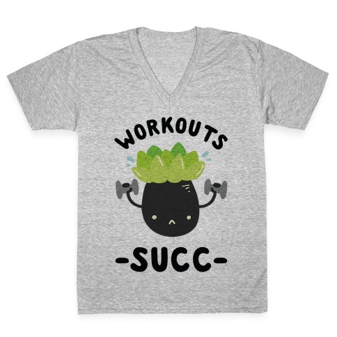Workouts Succ V-Neck Tee Shirt