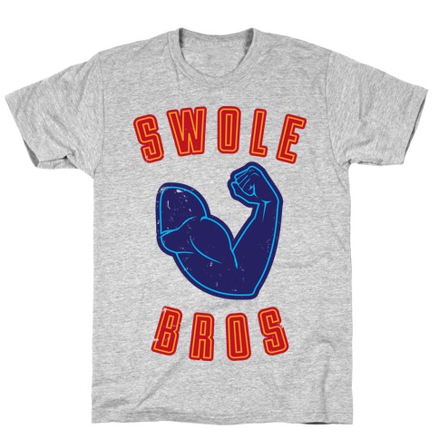 Swole Bros Blue T-Shirt