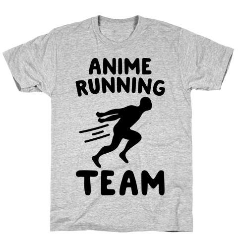 Anime Running Team T-Shirt