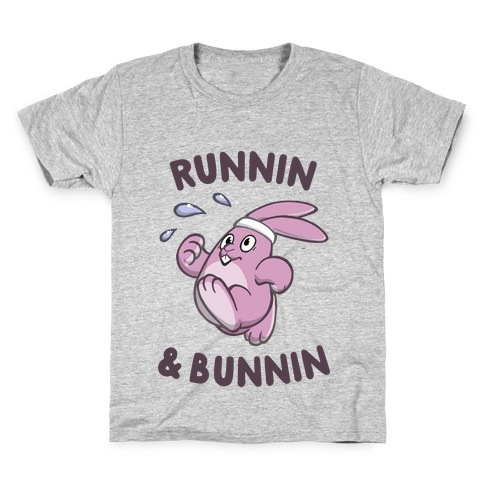 Runnin' And Bunnin' Kids T-Shirt