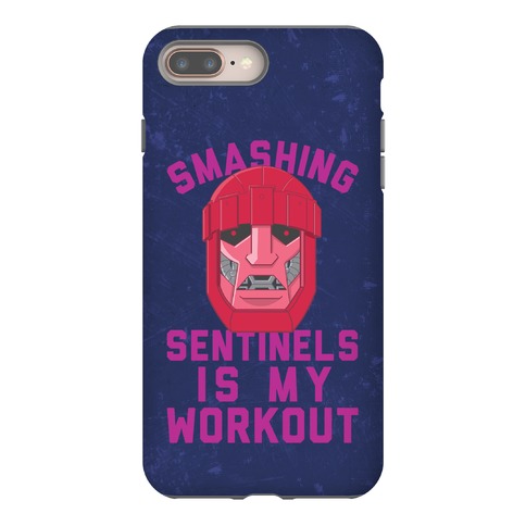 Smashing Sentinels Is My Workout Phone Case