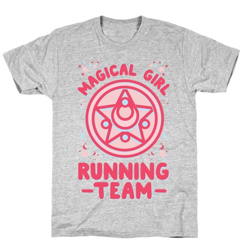 Magical Girl Running Team T-Shirt