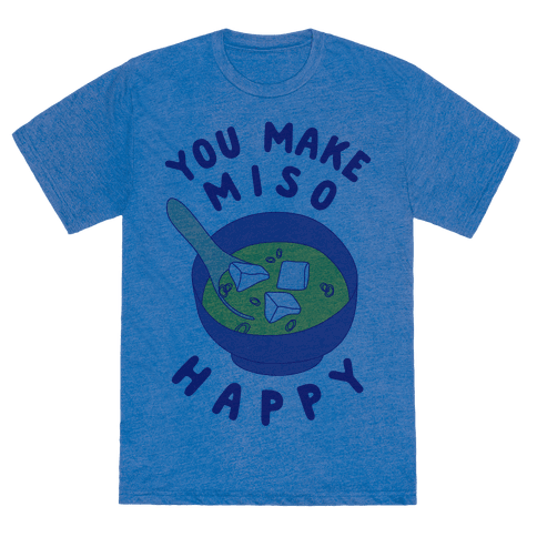 miso happy t shirt