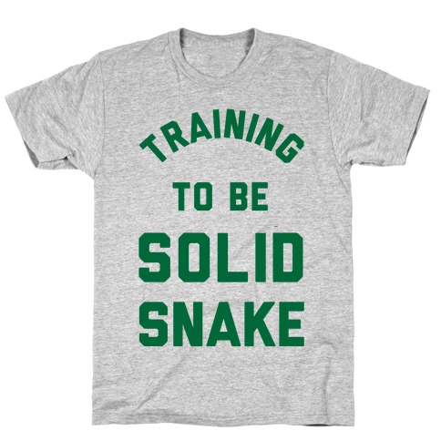 Training To Be Solid Snake T-Shirt