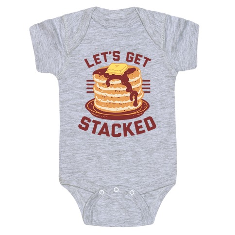 Let's Get Stacked Baby One-Piece