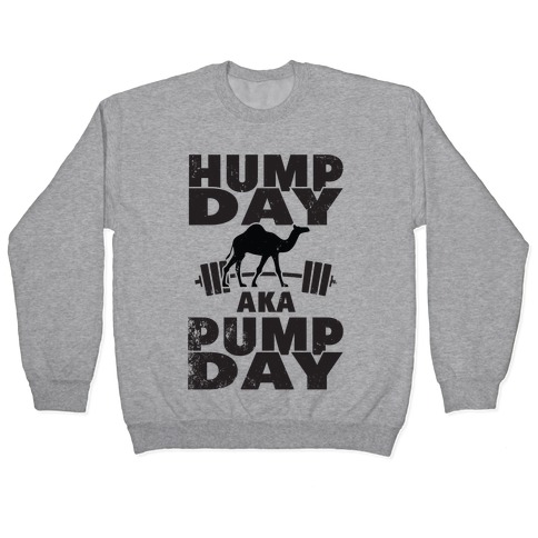 Hump Day AKA Pump Day Pullover