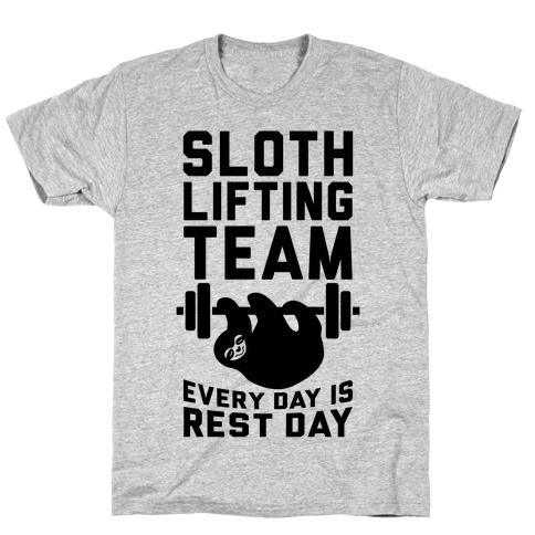 Sloth Lifting Team T-Shirt