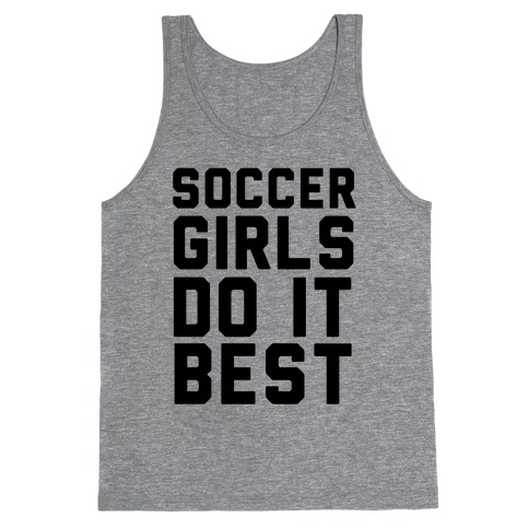 Soccer Girls Tank Top