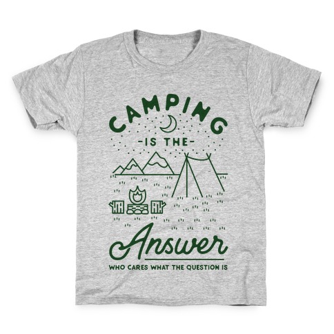 10++ Kids Camping Shirts