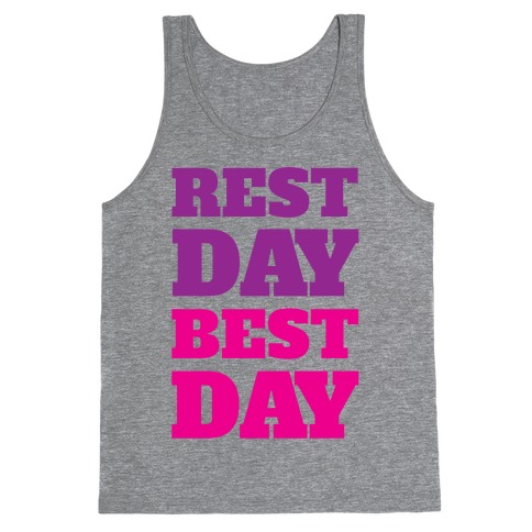 Rest Day Best Day Tank Top