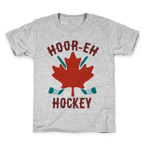 Hoor-Eh Hockey Kids T-Shirt