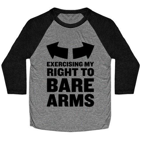 Right to Bare Arms Baseball Tee
