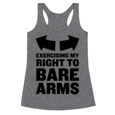 Right to Bare Arms Racerback Tank Top