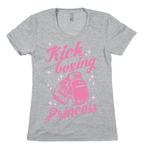 Kickboxing Princess Womens T-Shirt