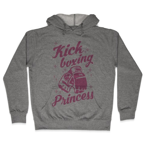 Kickboxing Princess Hooded Sweatshirt