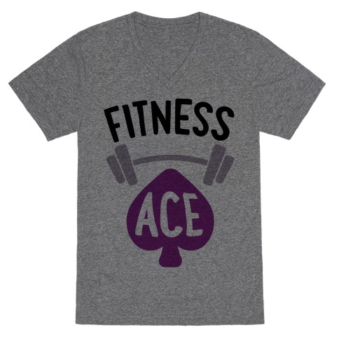 Fitness Ace V-Neck Tee Shirt
