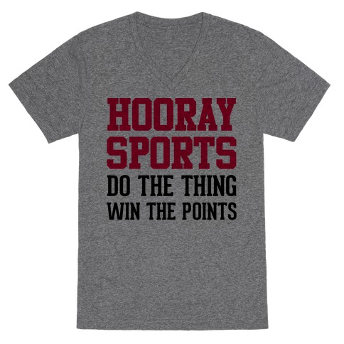 Hooray Sports V-Neck Tee Shirt