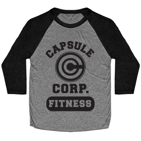 Capsule Corp. Fitness Baseball Tee