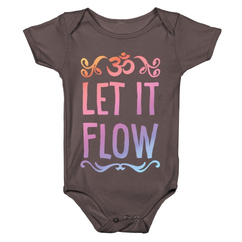 Let It Flow Yoga Baby One-Piece
